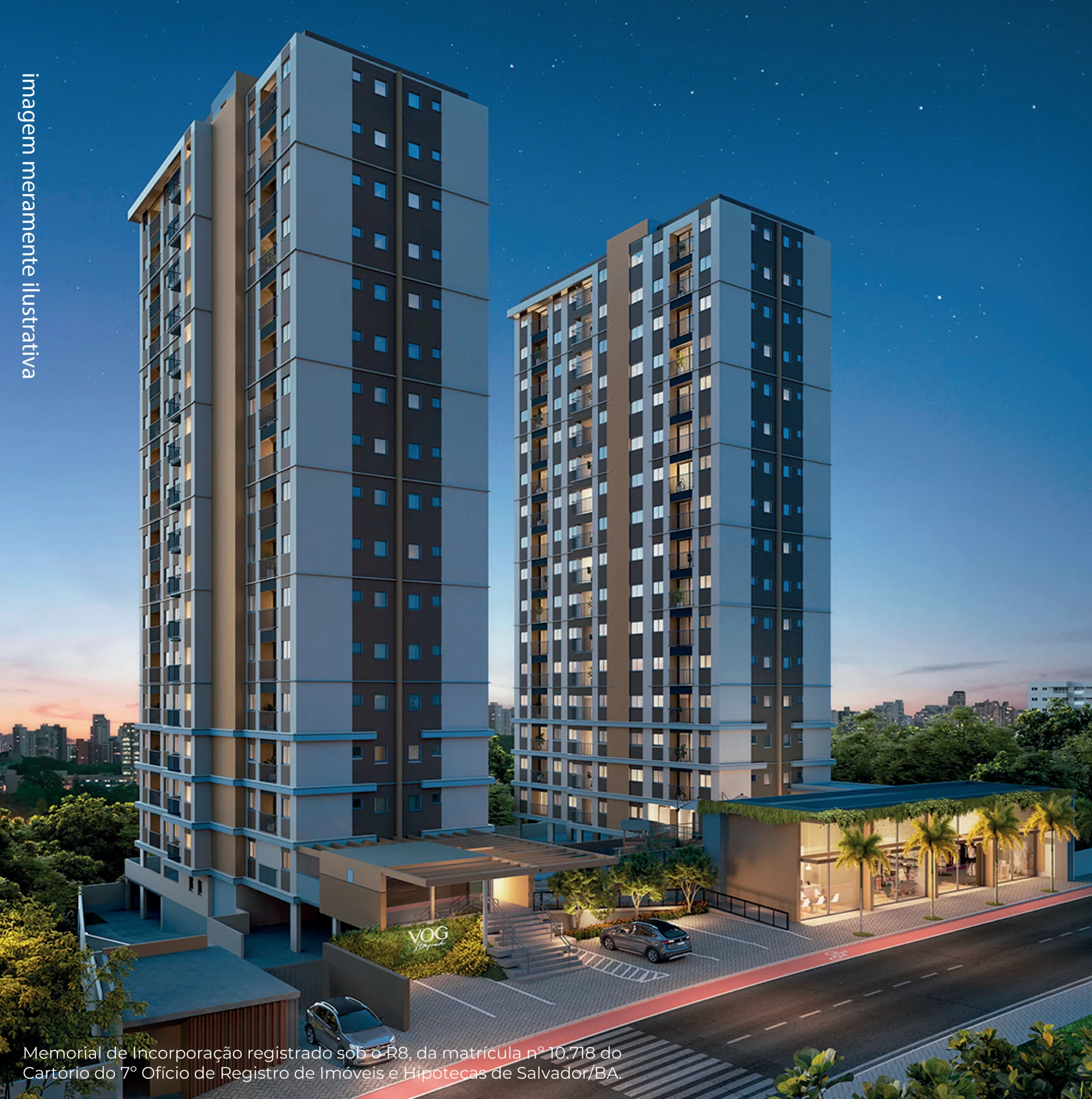 Vog Itapuã Salvador apartamentos com lazer completo